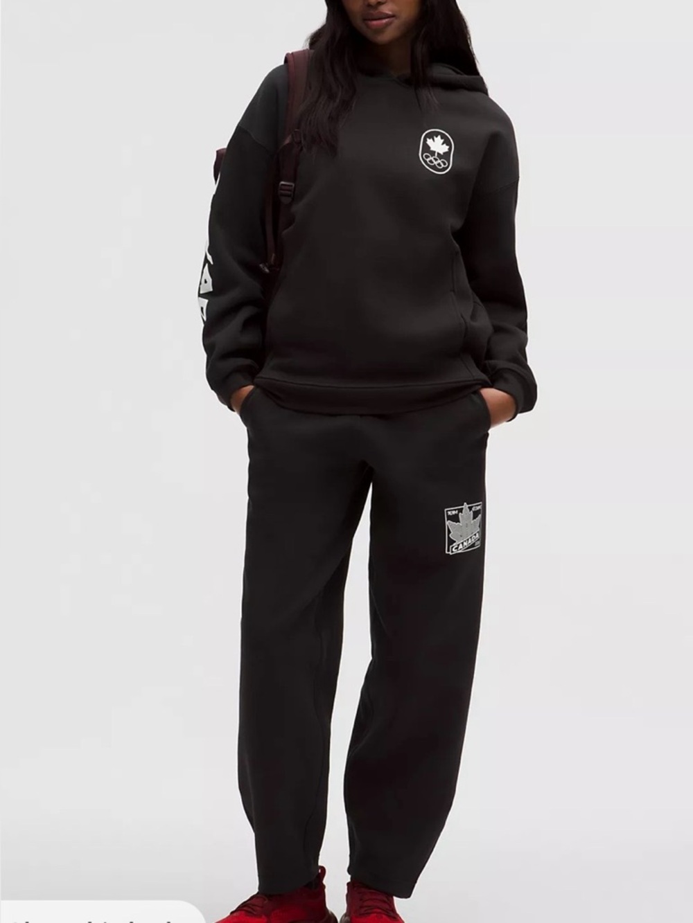 NWT Lululemon Team Canada Womens Big Cozy Oversized Sweatpant
COC Logo, S - Picture 2 of 11